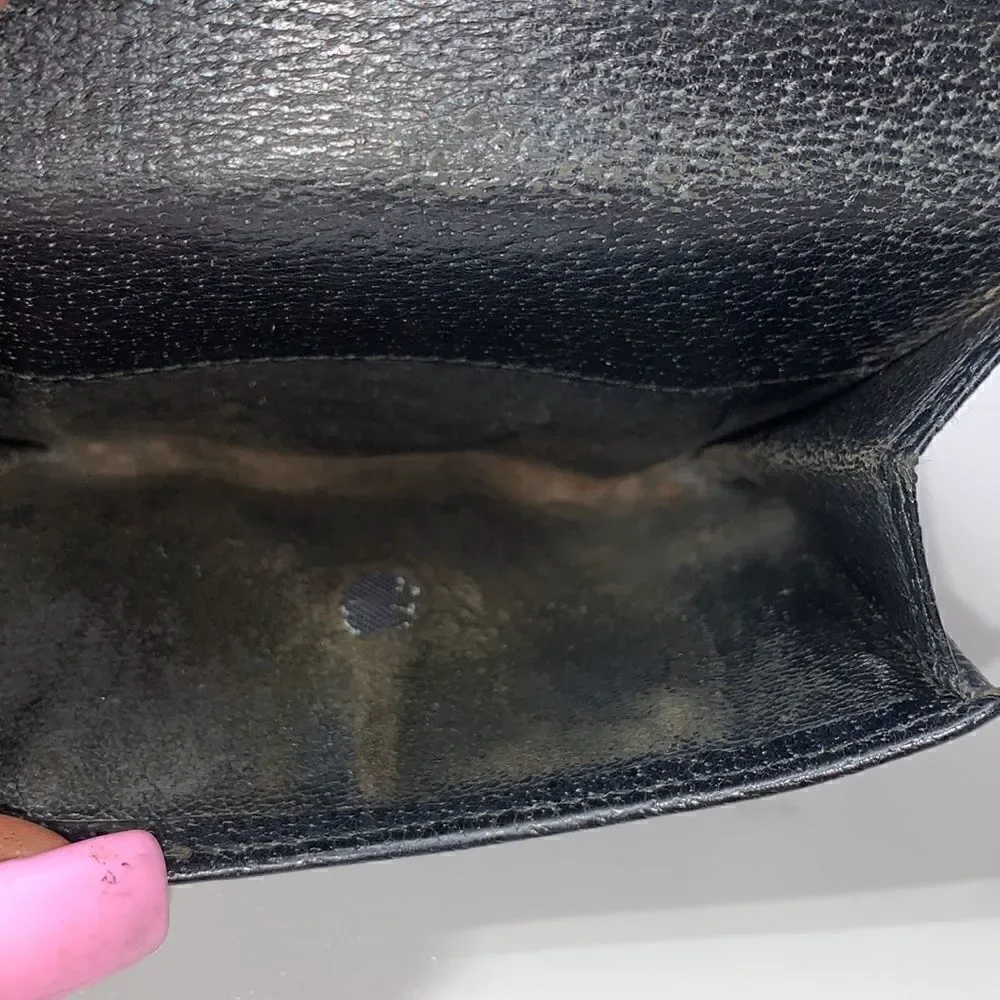 Authentic GUCCI Leather Compact Wallet - Picture 12 of 13